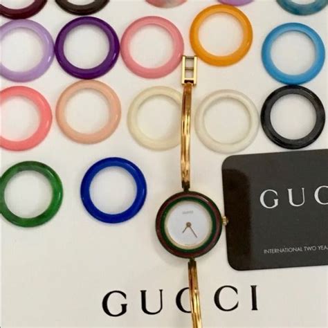 bezel for gucci watch|gucci watch bezel only.